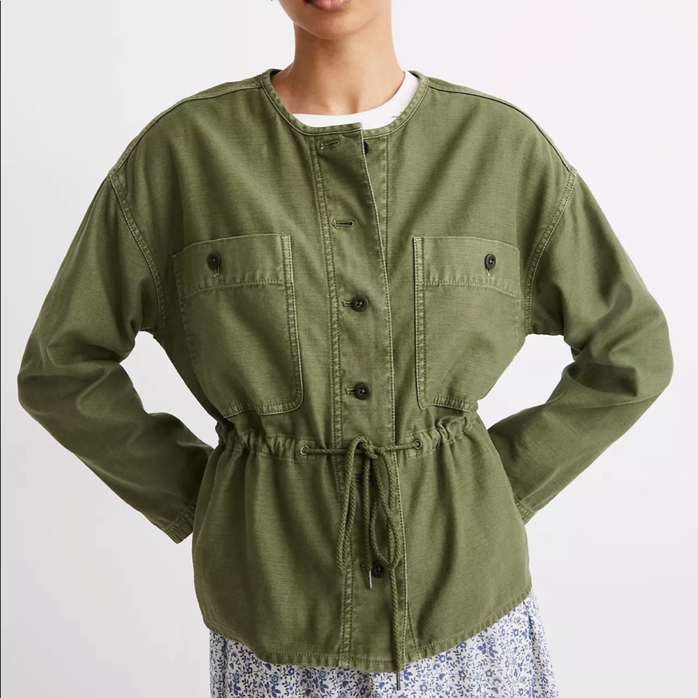 Madewell Claremont drawstring jacket